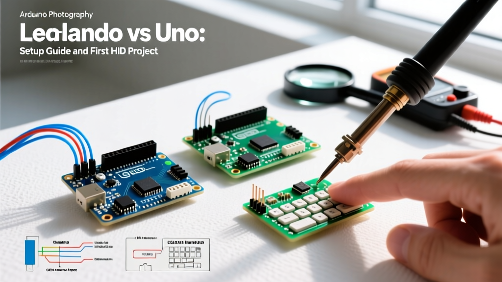 Arduino Leonardo vs Uno: Setup Guide and First HID Project