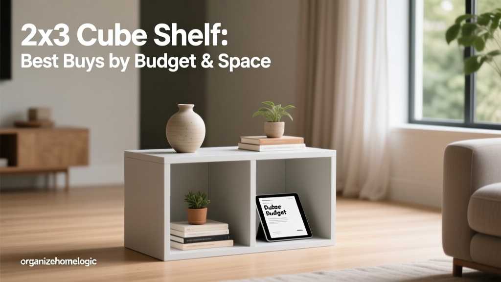 2x3 Cube Shelf: Best Buys by Budget & Space