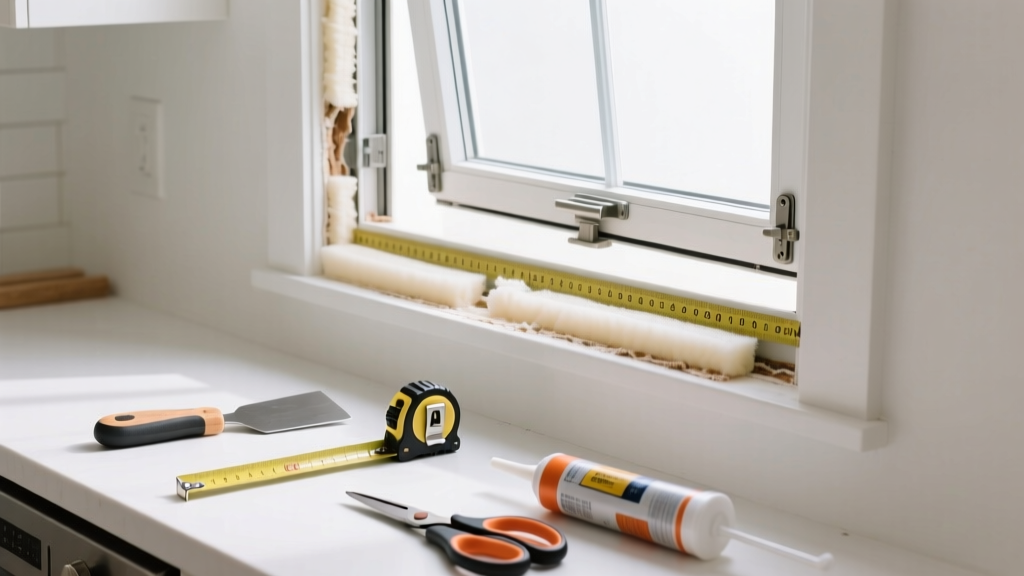 Fixing a Drafty Window in the Kitchen: Practical Steps