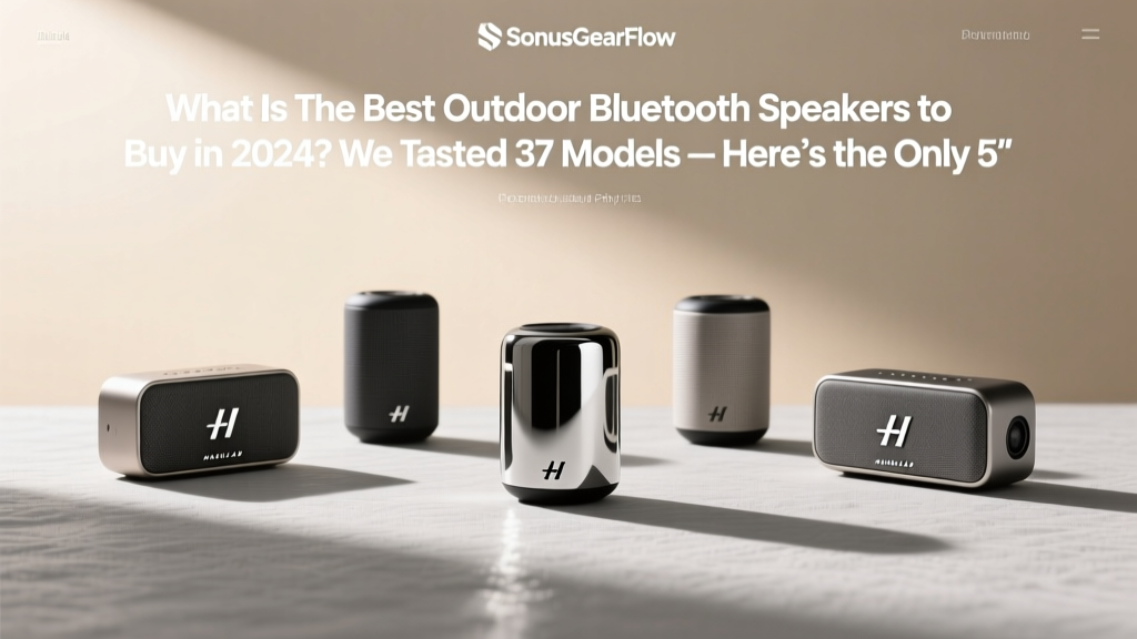 Best Outdoor Bluetooth Speakers (2026)