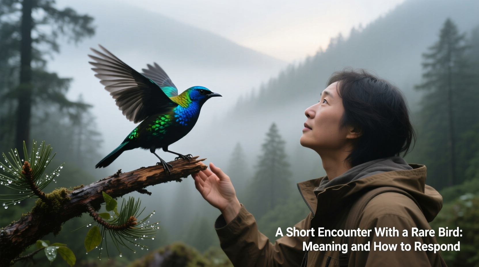 a short encounter with a rare bird