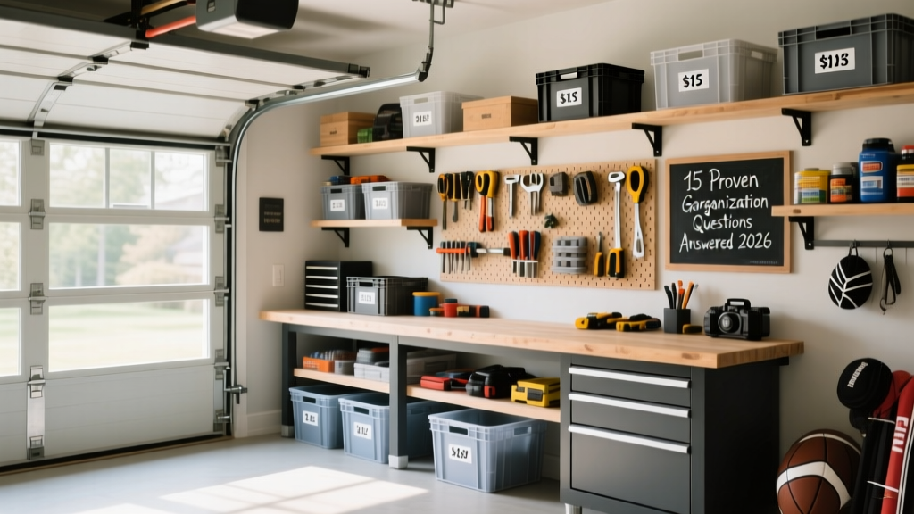 15 Proven Garage Organization Questions Answered 2026