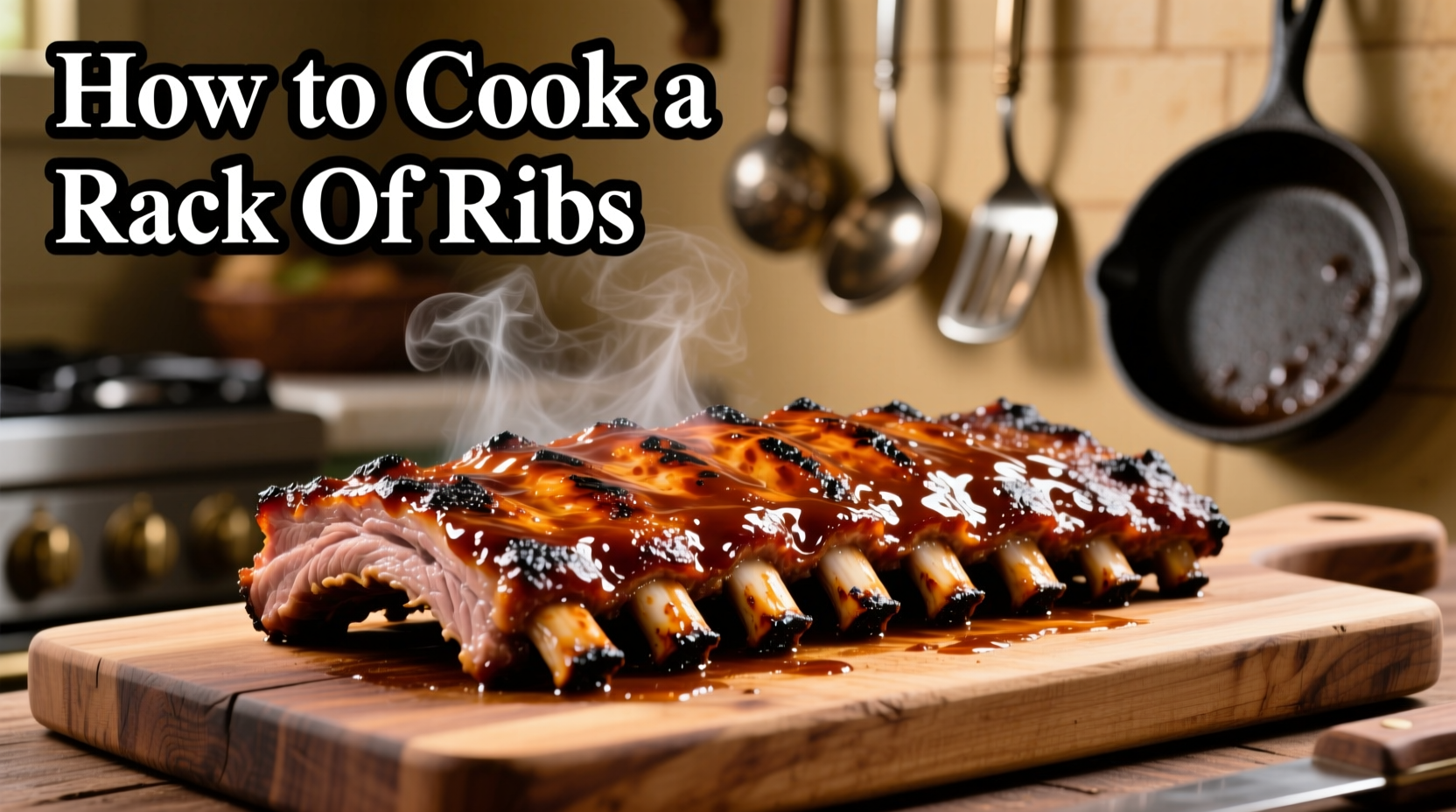 how to cook a rack of ribs