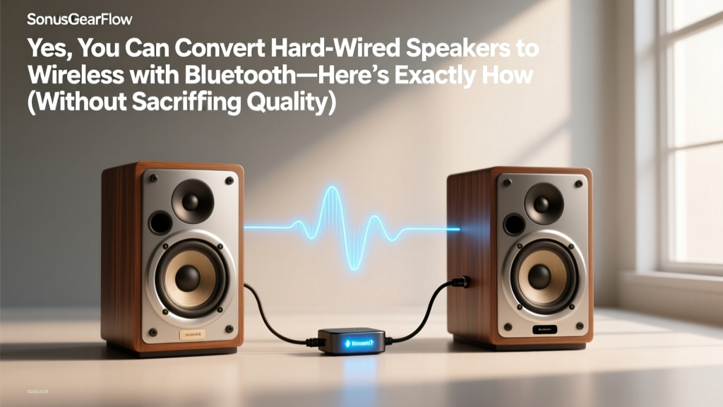 Can You Convert Hard Wired Speakers To Wireless With Bluetooth (2026)