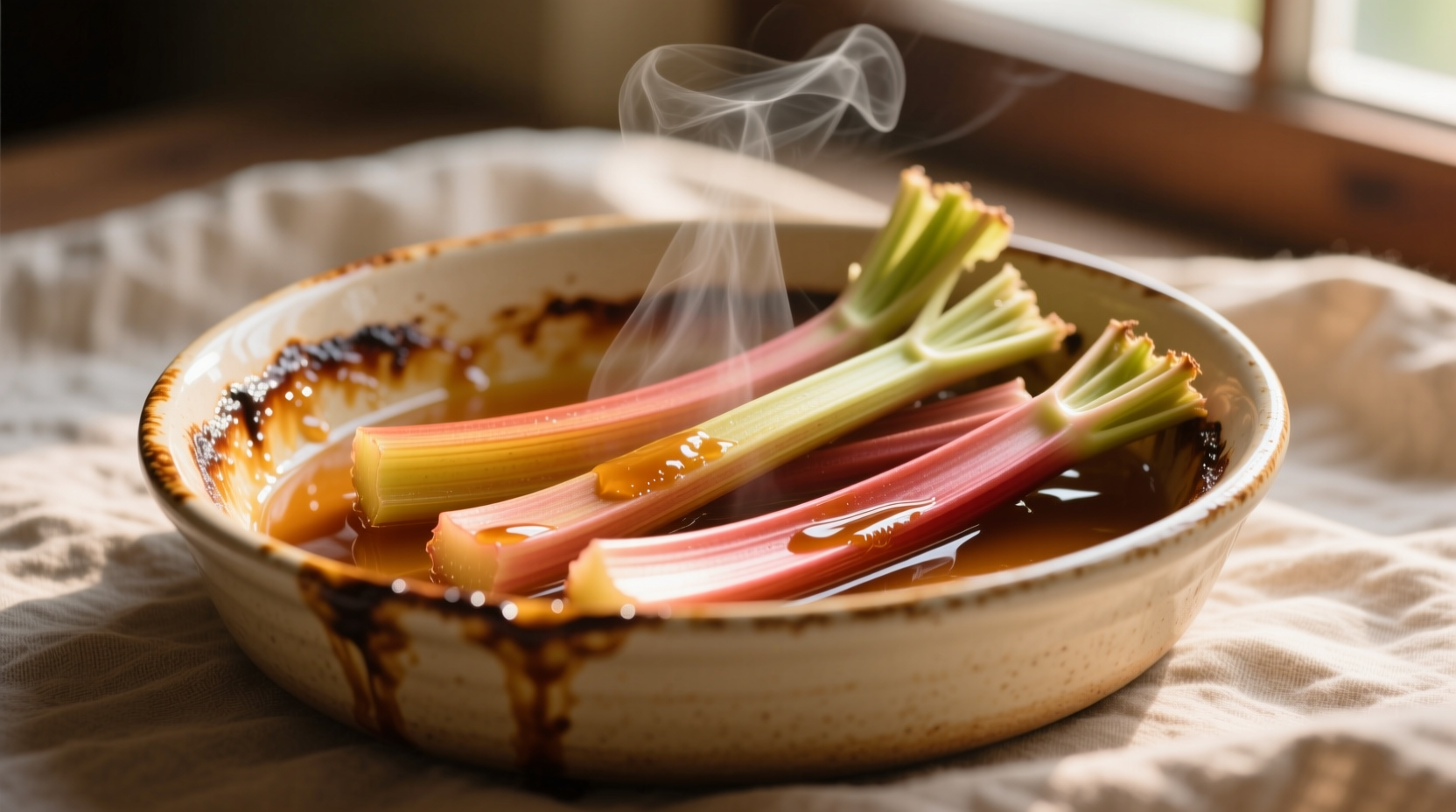 Baked Rhubarb Hacks: Science-Backed Fixes for Texture, Flavor & Storage