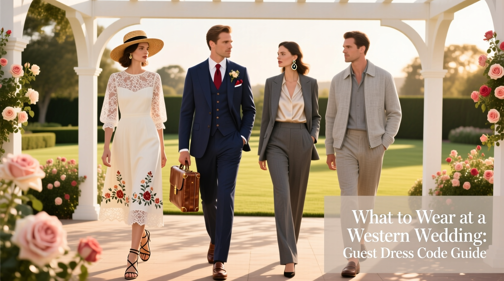 what to wear at a western wedding