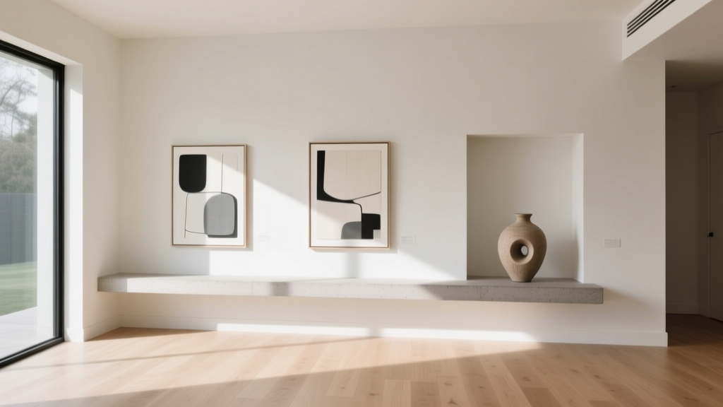 Minimalist Art Curation: Hanging Just 3 Pieces That Ancho...