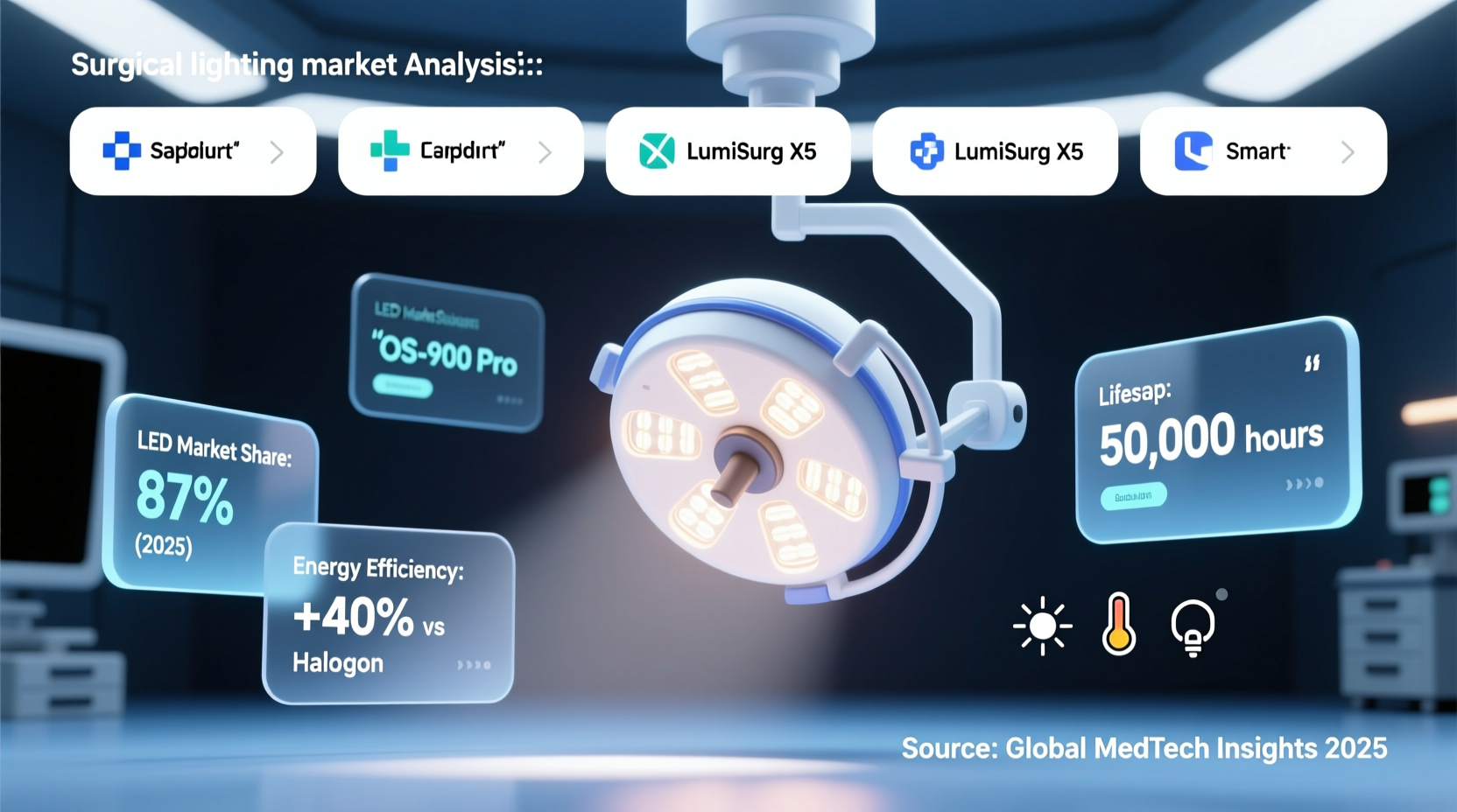 best selling surgeon light bee x