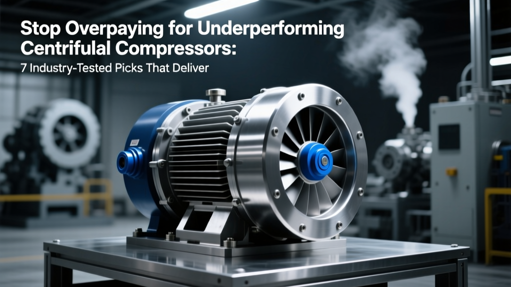 Top 7 Centrifugal Compressors for Real ROI in 2024