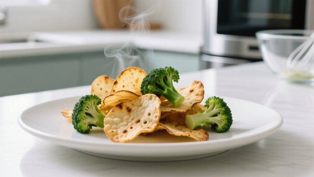 Crispy Broccoli Chips in Air Fryer (No Oil, No Mess)