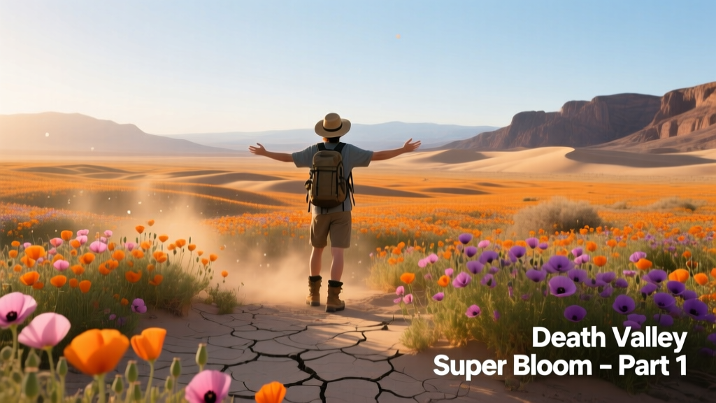 Super Bloom Death Valley National Park: A Botanical Phenomenon in the World’s Hottest, Driest, Lowest Place