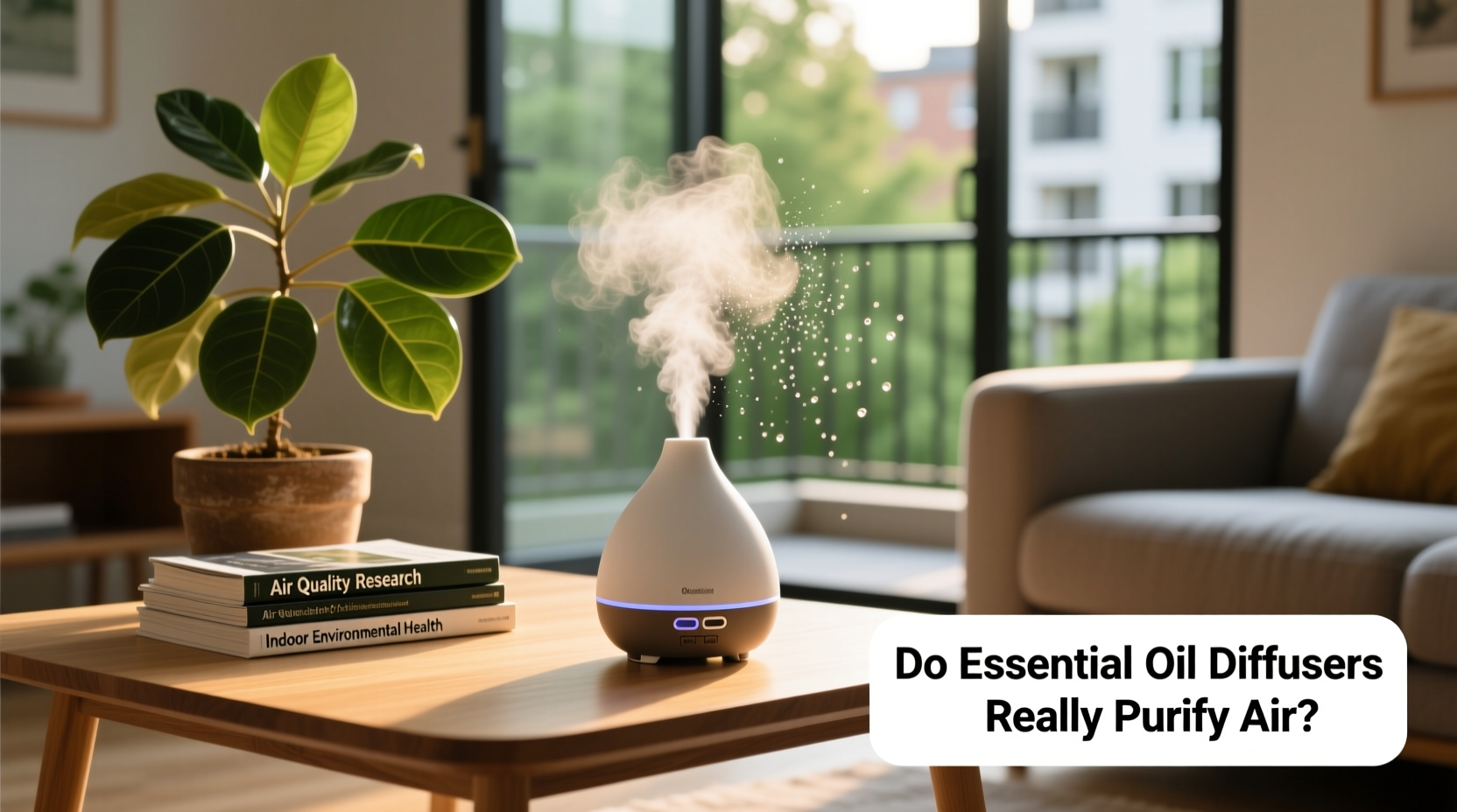 do essential oil diffusers really purify air or are they just mood setters