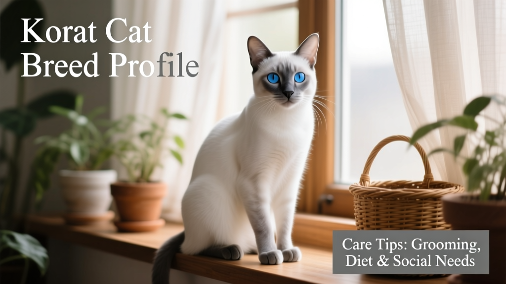 Korat: Cat Breed Profile, Characteristics & Care