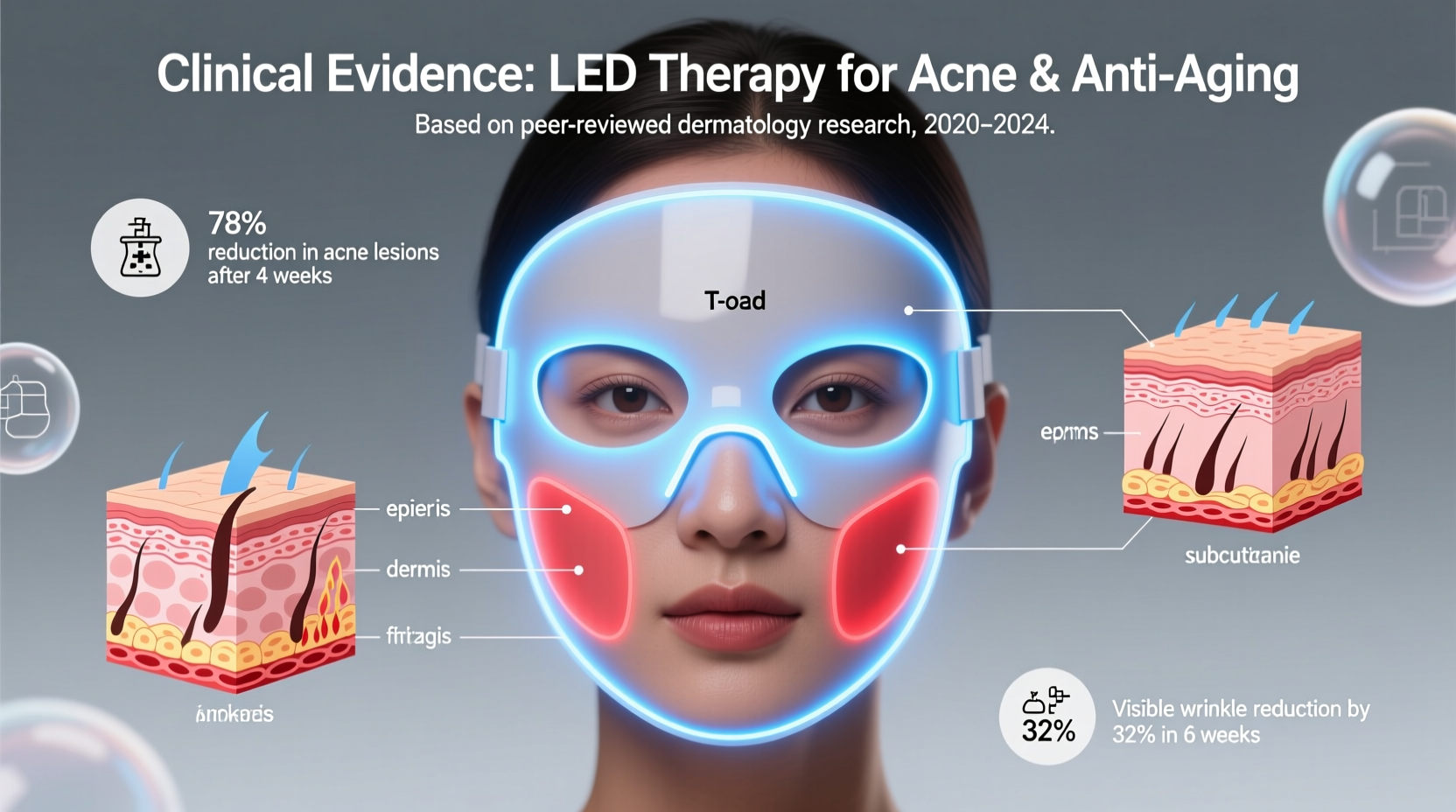 do led face masks really reduce acne and signs of aging expert insights