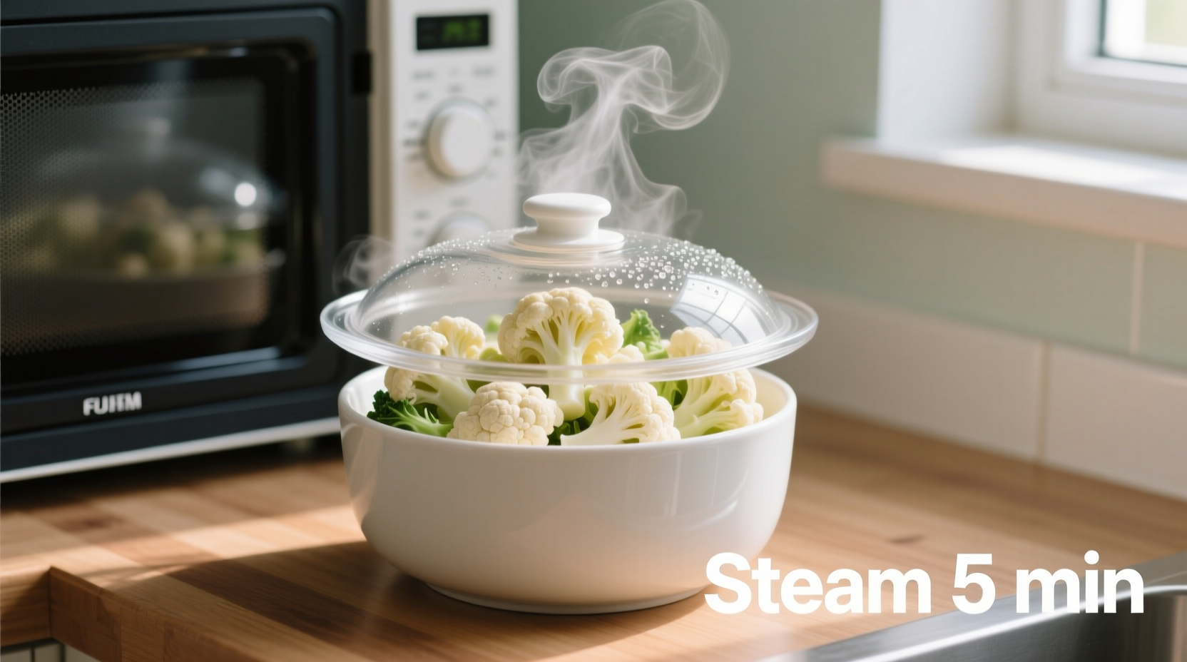 Steam Cauliflower in Microwave: 5-Minute Perfect Results