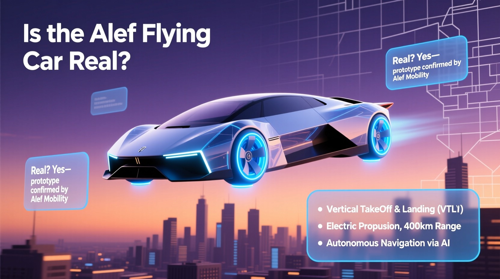 a l e f flying car