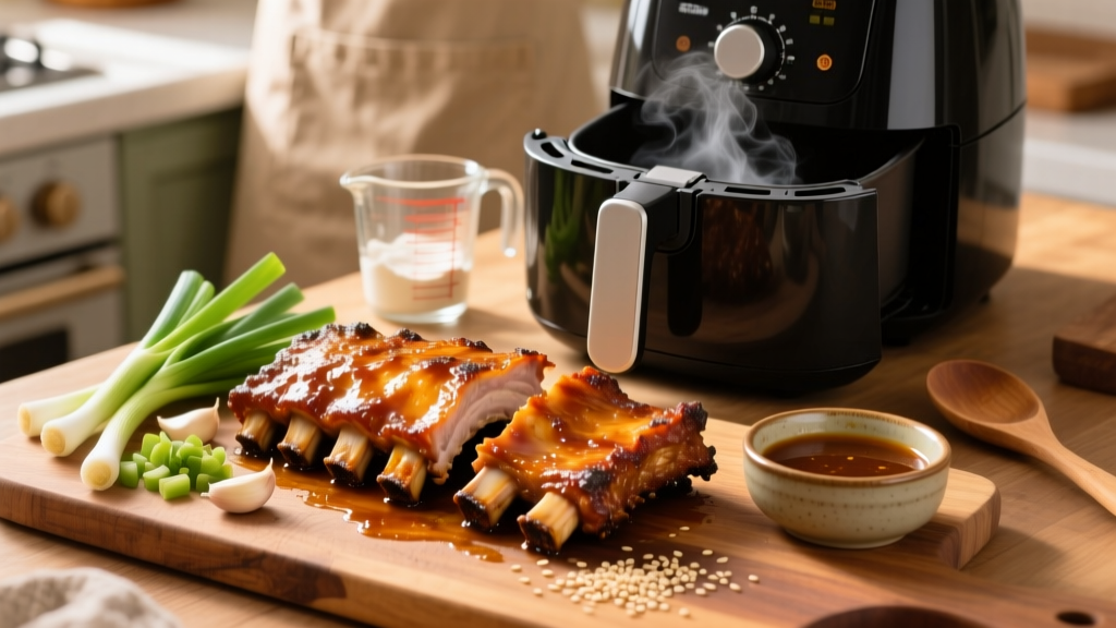 Air Fryer Boneless Pork Short Ribs: Crispy & Juicy