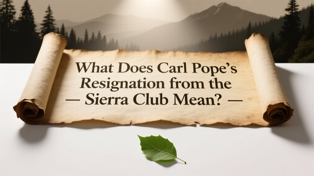 What Carl Pope’s Resignation from the Sierra Club Means for Climate Advocacy and Transportation Policy