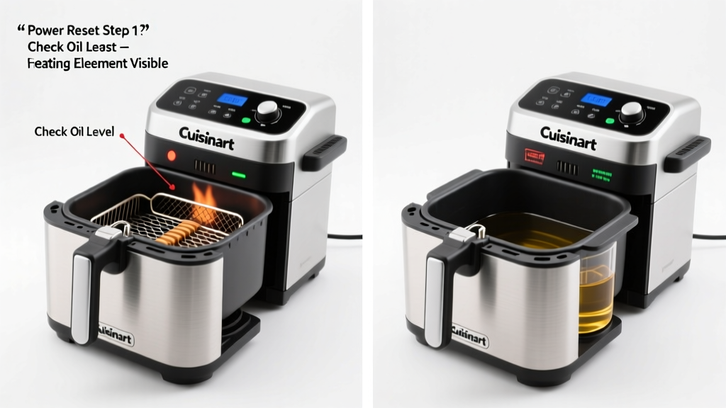 Cuisinart Deep Fryer Not Heating? Fix It Fast