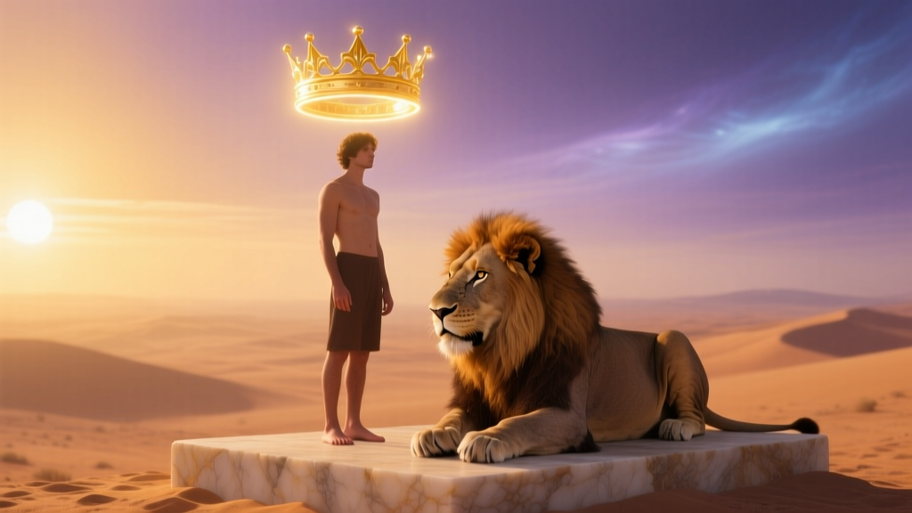 Crown and Lion: Combined Dream Symbolism