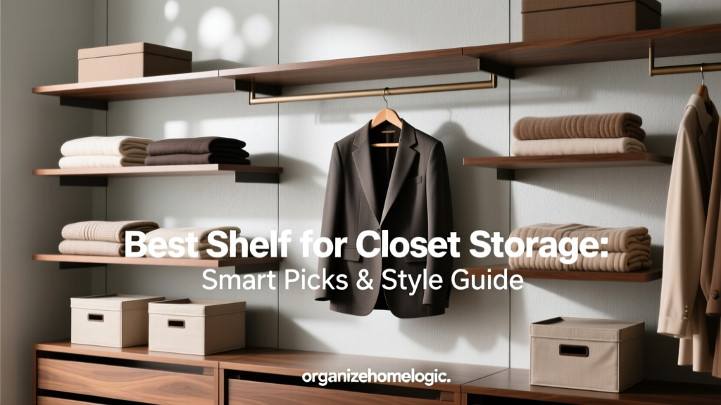 Best Shelf for Closet Storage: Smart Picks & Style Guide