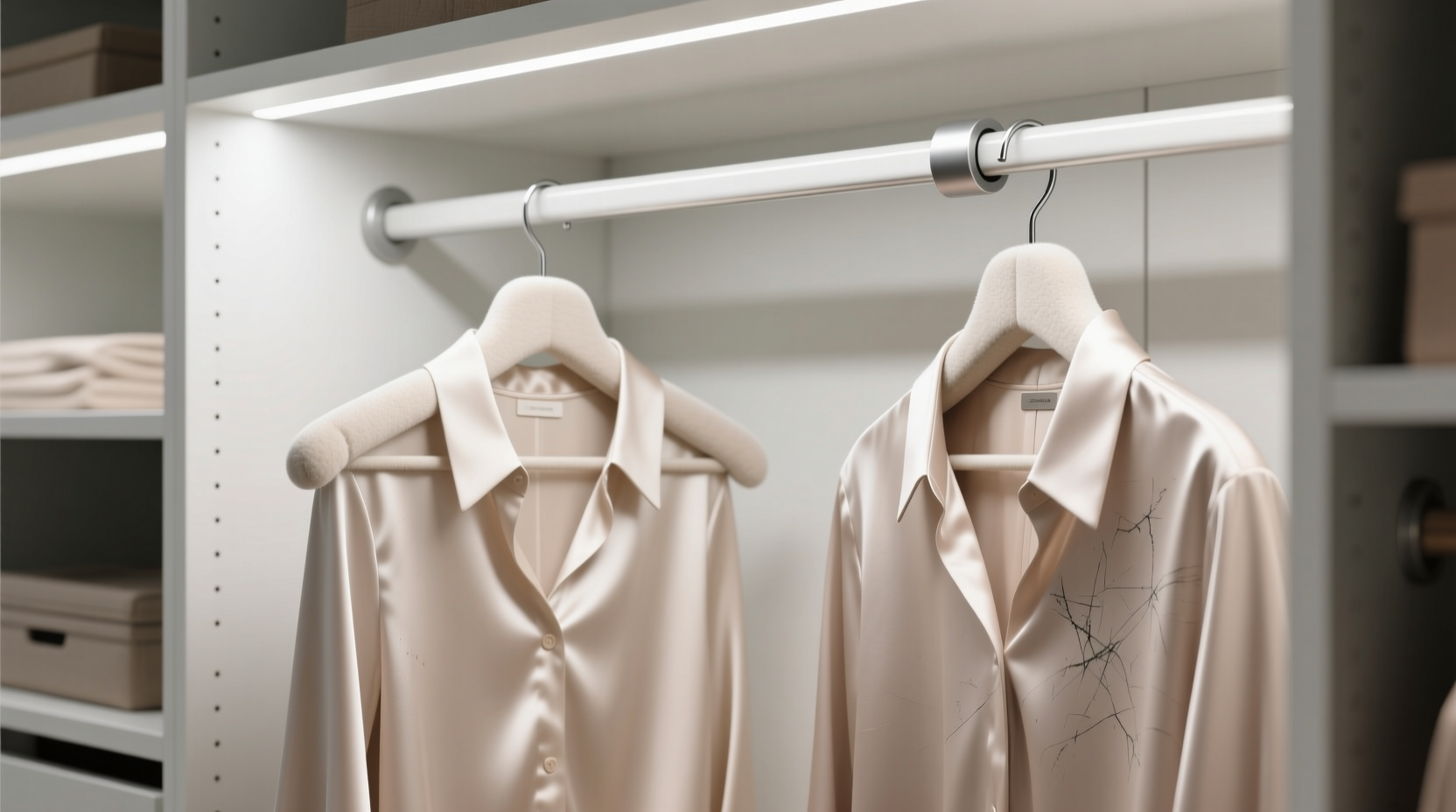 magnetic closet rods silk blouses the truth