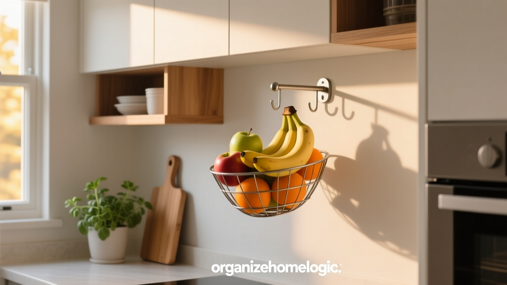 Best Places to Hang a Fruit Basket in a Small Kitchen