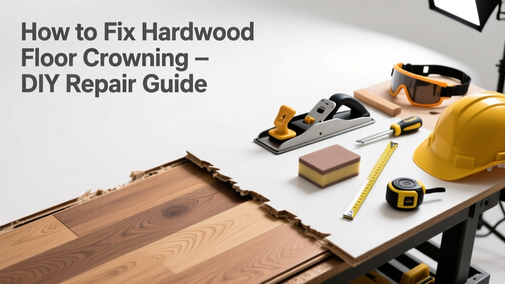 How to Fix Hardwood Floor Crowning: DIY Repair Guide