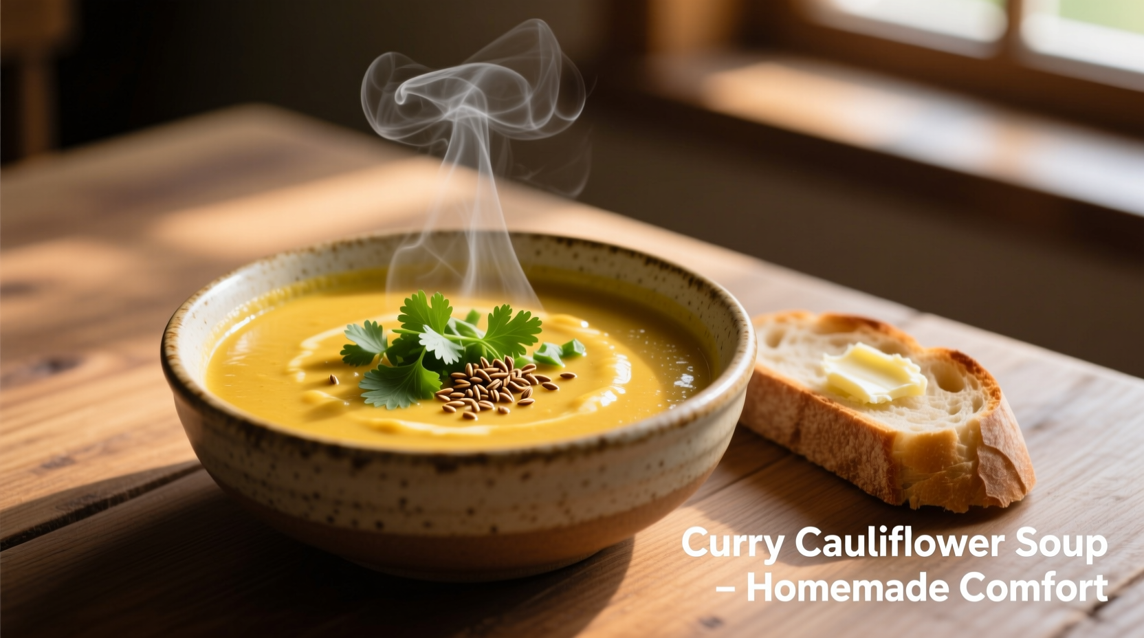 Creamy Curry Cauliflower Soup Recipe: 30-Minute Healthy Meal