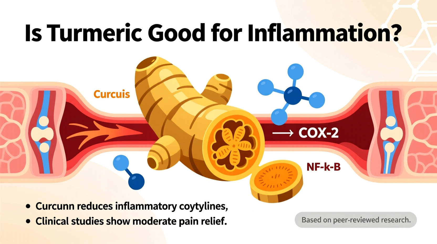 Turmeric for Inflammation: Science-Backed Benefits and Limits