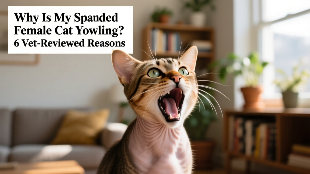 Why Is My Spayed Female Cat Yowling? 6 Vet-Reviewed Reasons