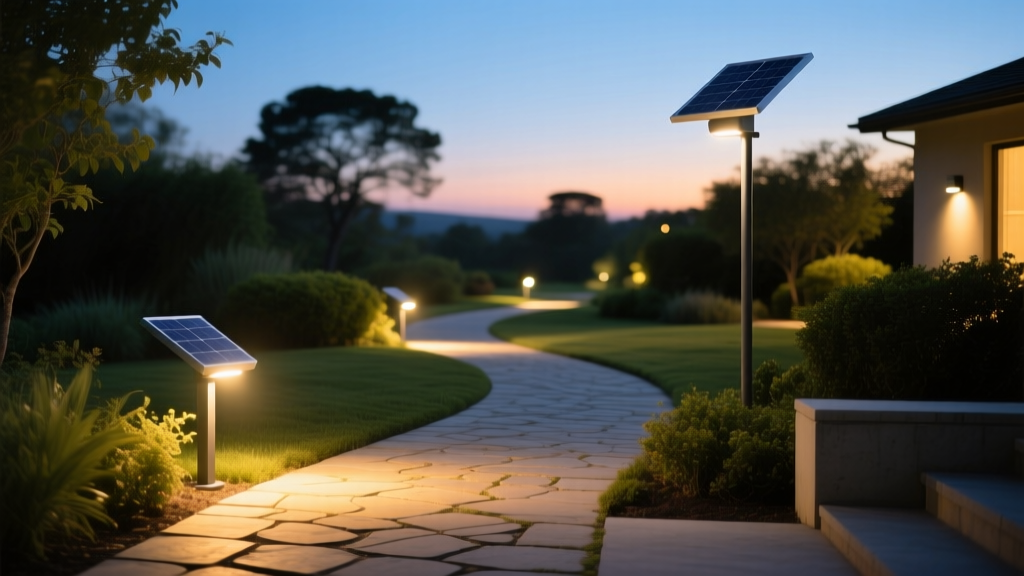 Solar Motion Floodlights: Built-In Battery Truths