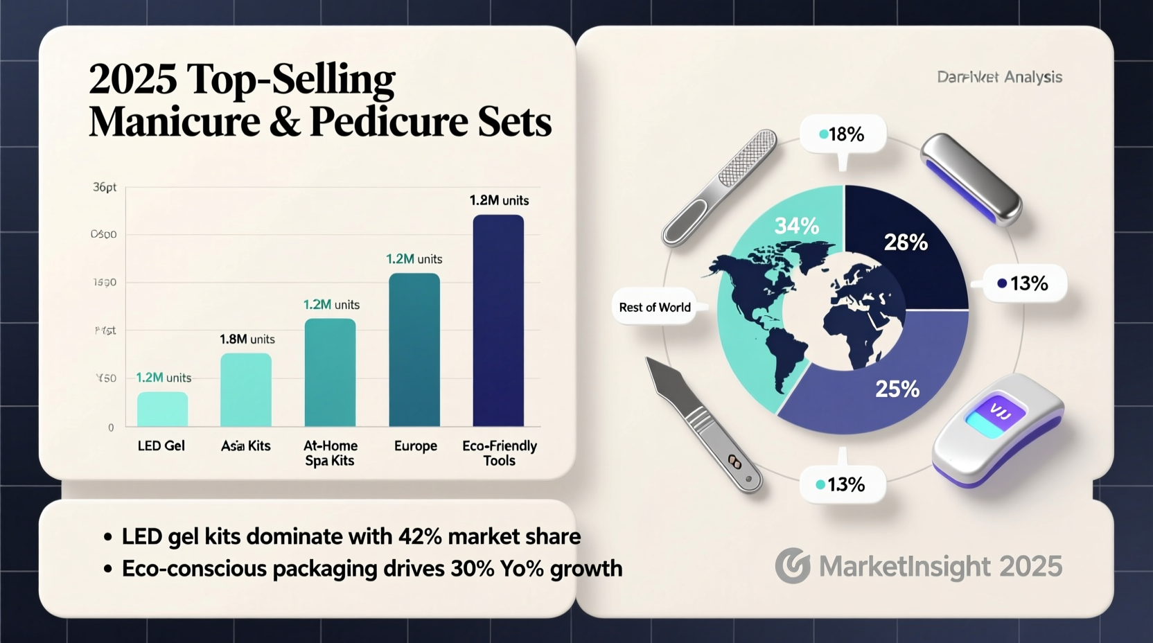 best selling manicure pedicure set