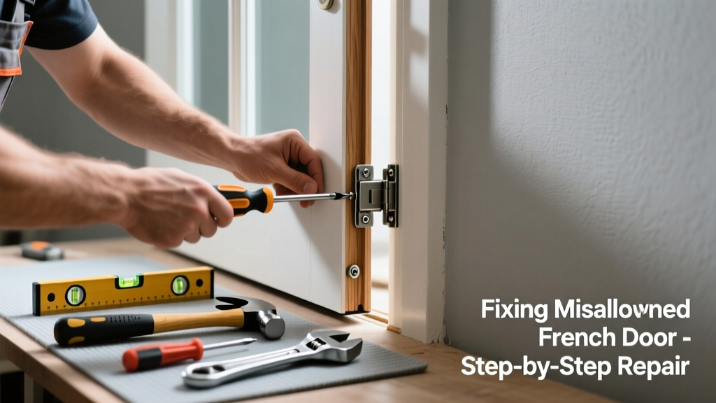 Fixing a French Door That Won’t Align or Close Properly