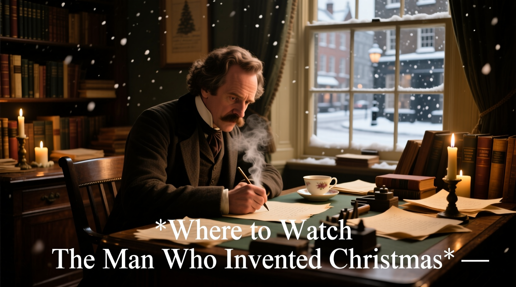 where to watch the man who invented christmas