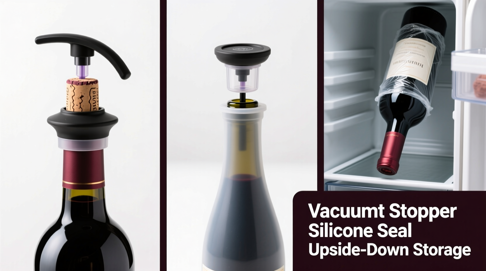 how to store opened wine without a cork