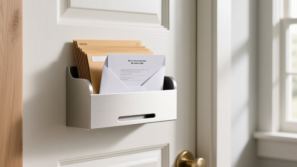 Best Door-Mounted Letter Holder: Safe, Smart & Simple