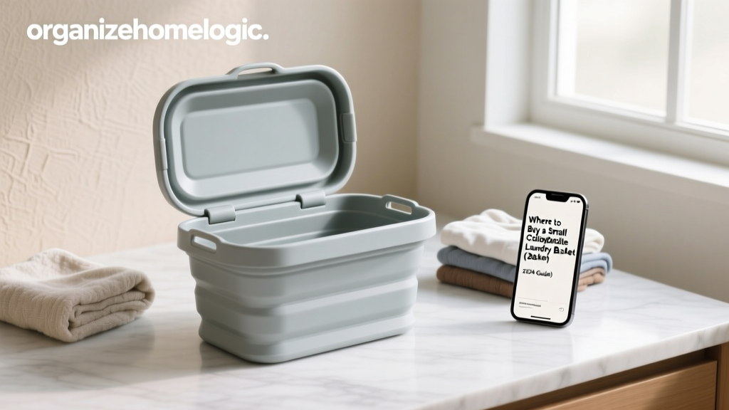 Where to Buy a Small Collapsible Laundry Basket (2024 Guide)