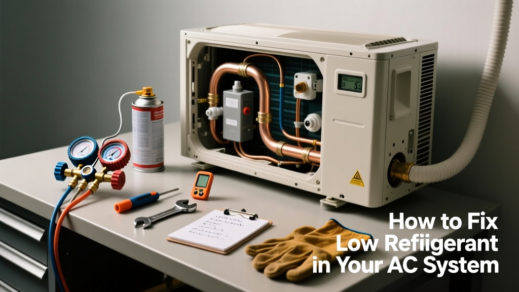 How to Fix Low Refrigerant in Your AC System