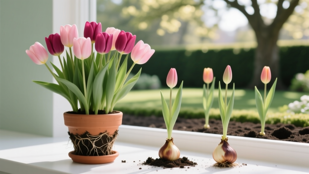 How to Plant Indoor Tulips Outside (2026)