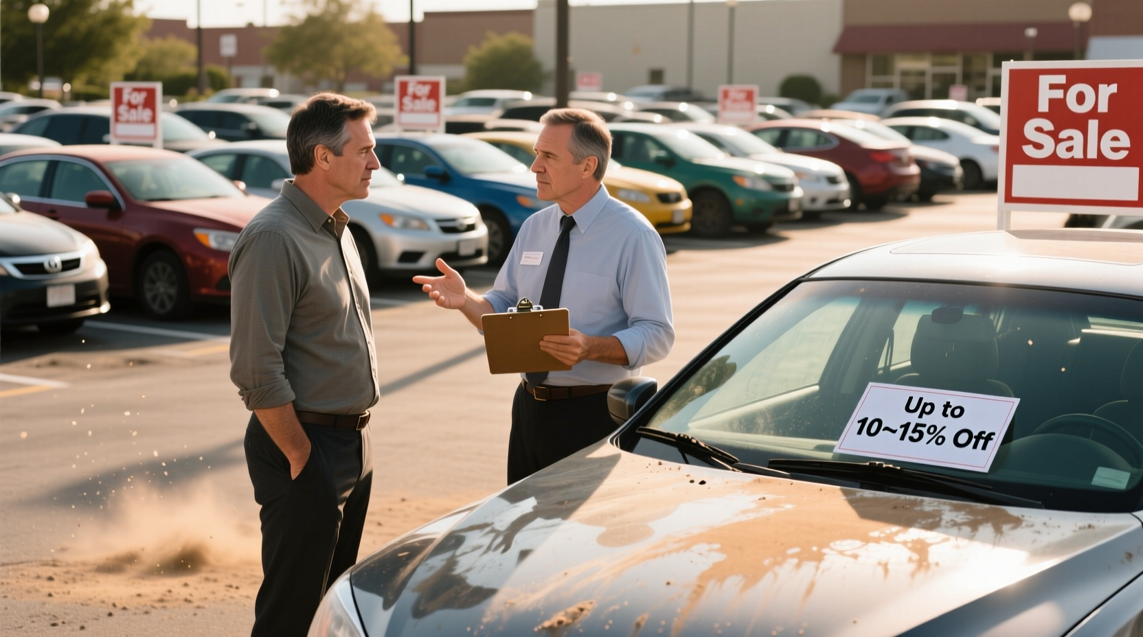 how much can you negotiate on a used car