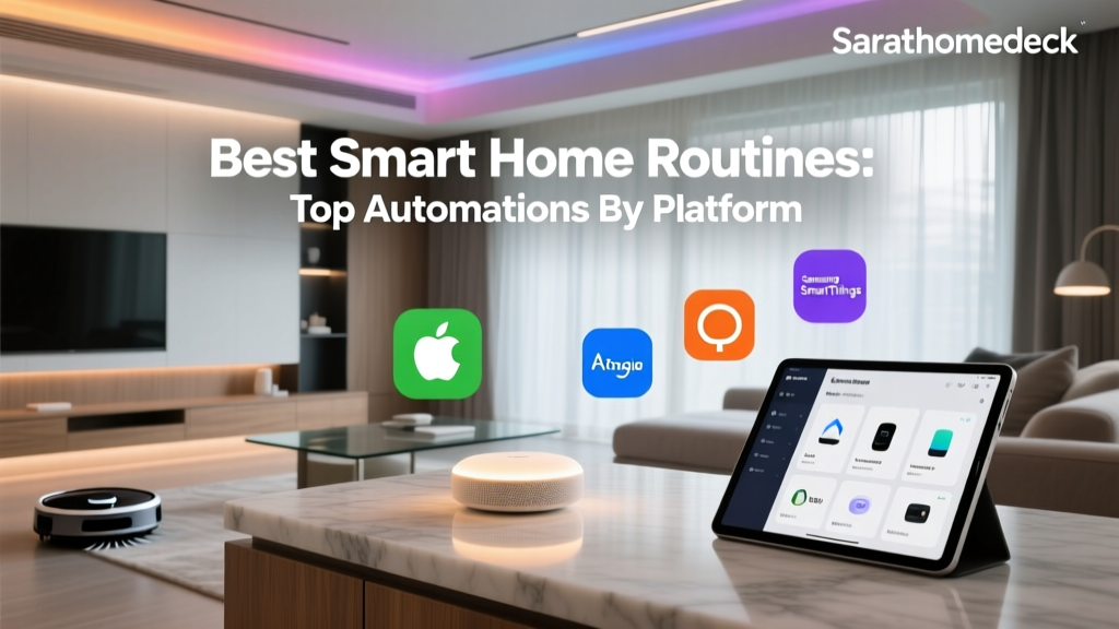 Best Smart Home Routines: Top Automations By Platform