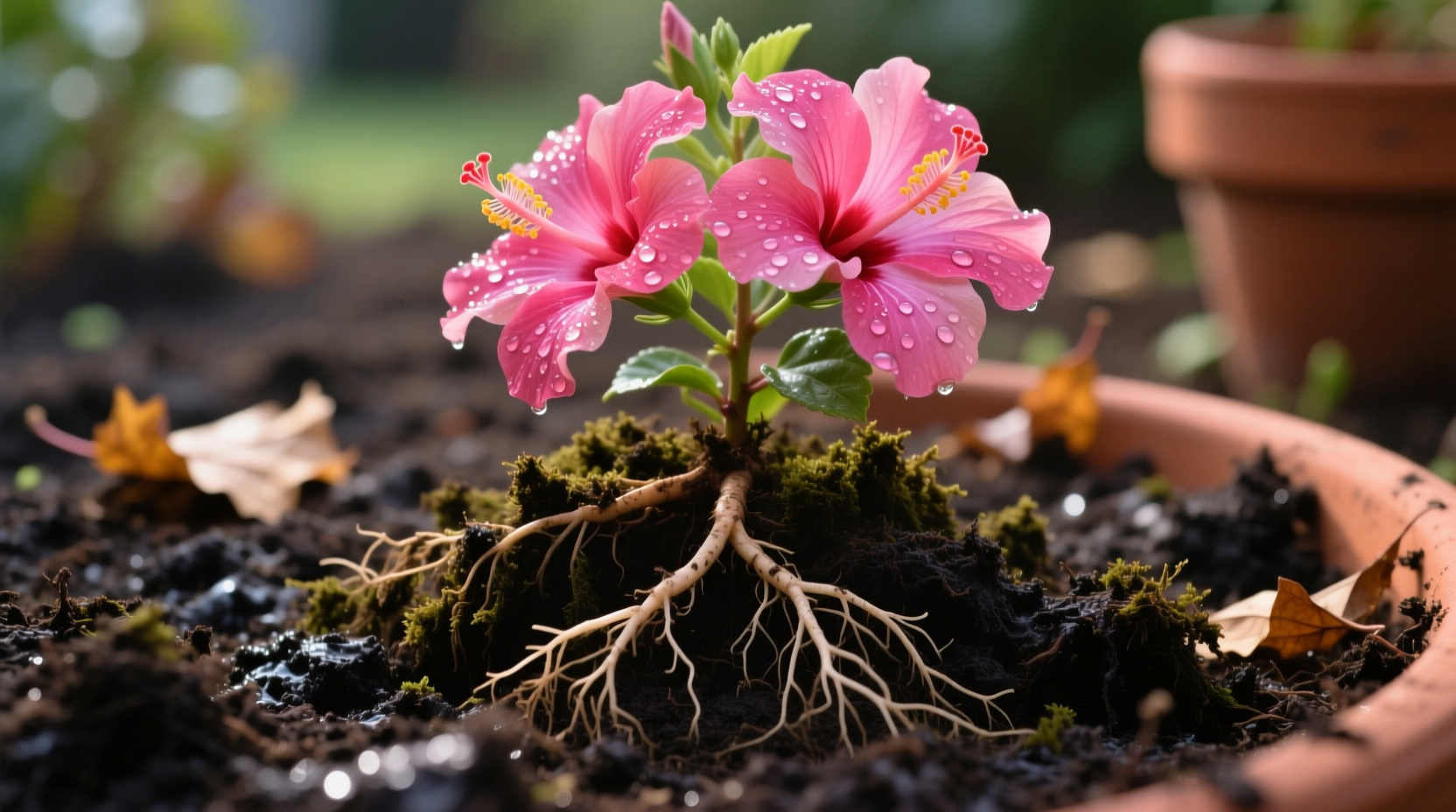 peat moss for hibiscus