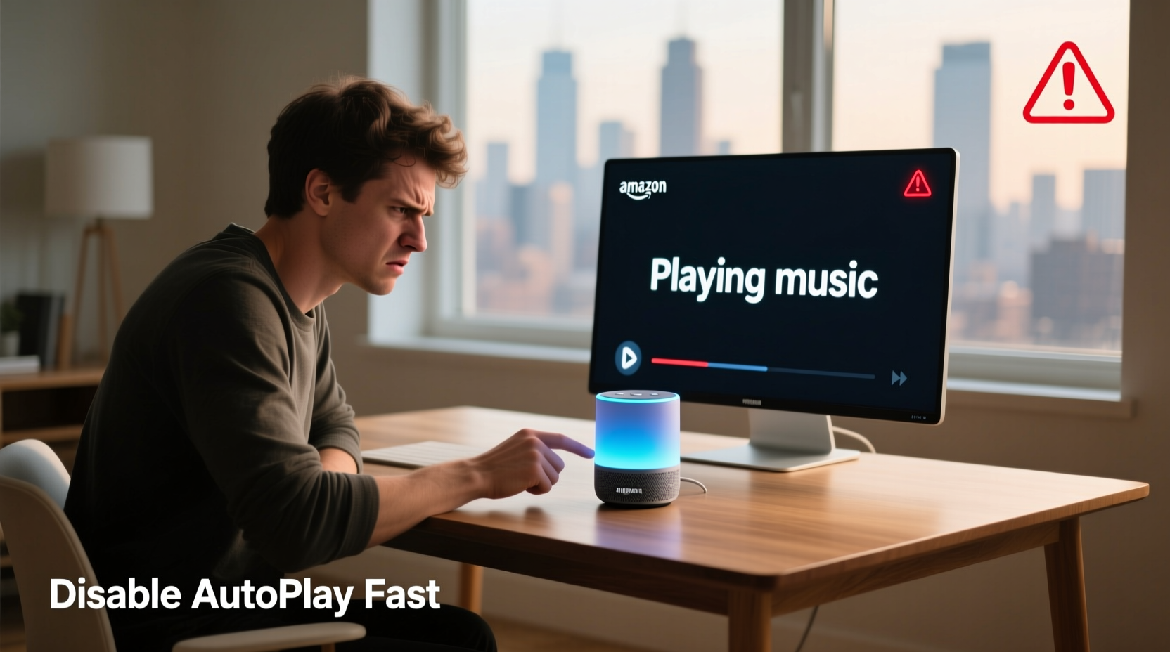 why is my alexa playing music randomly disable autoplay fast