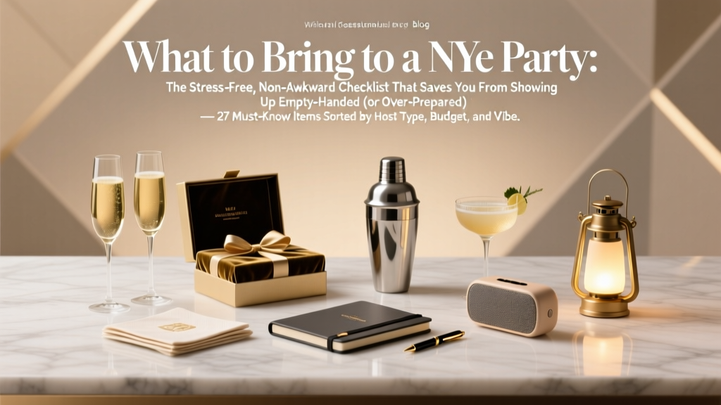 NYE Party Essentials: 27 Must-Bring Items (2026)