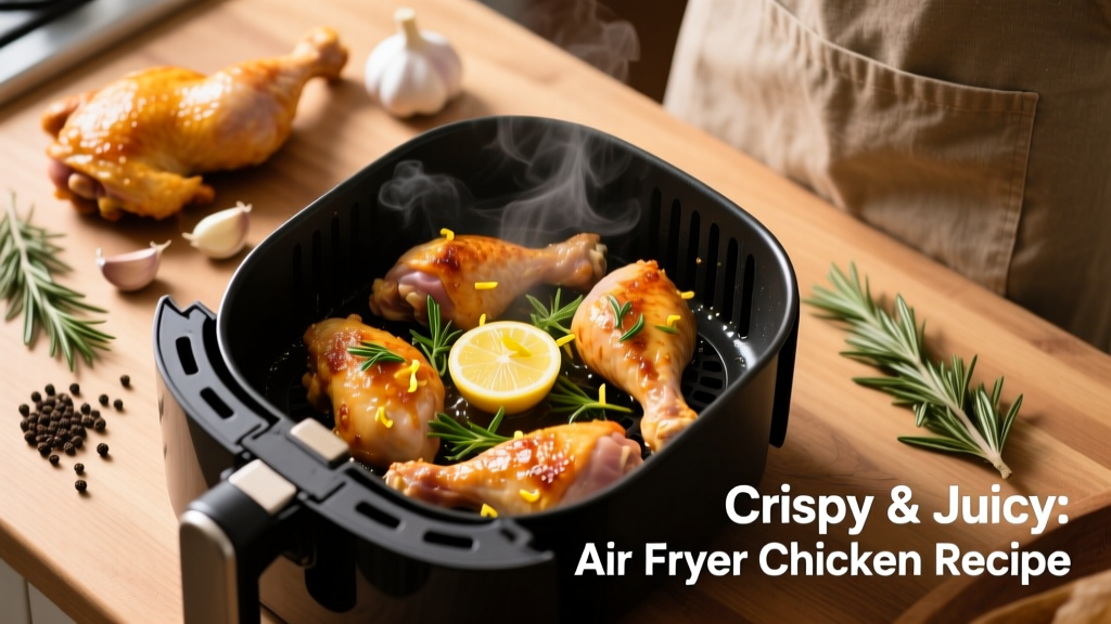 How to Bake Chicken in an Air Fryer (Crispy & Juicy!)