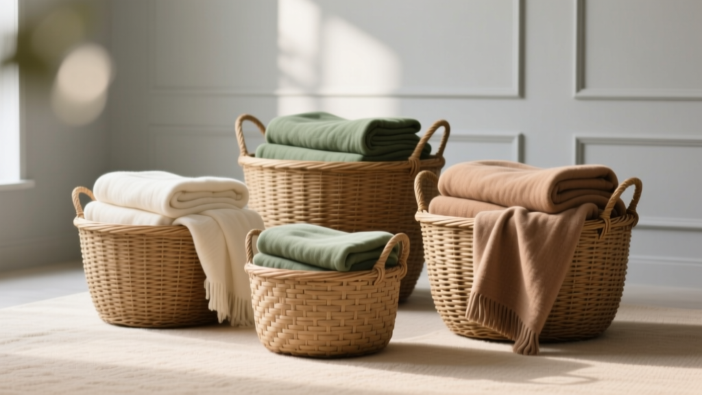 Best Large Wicker Baskets for Blanket Storage