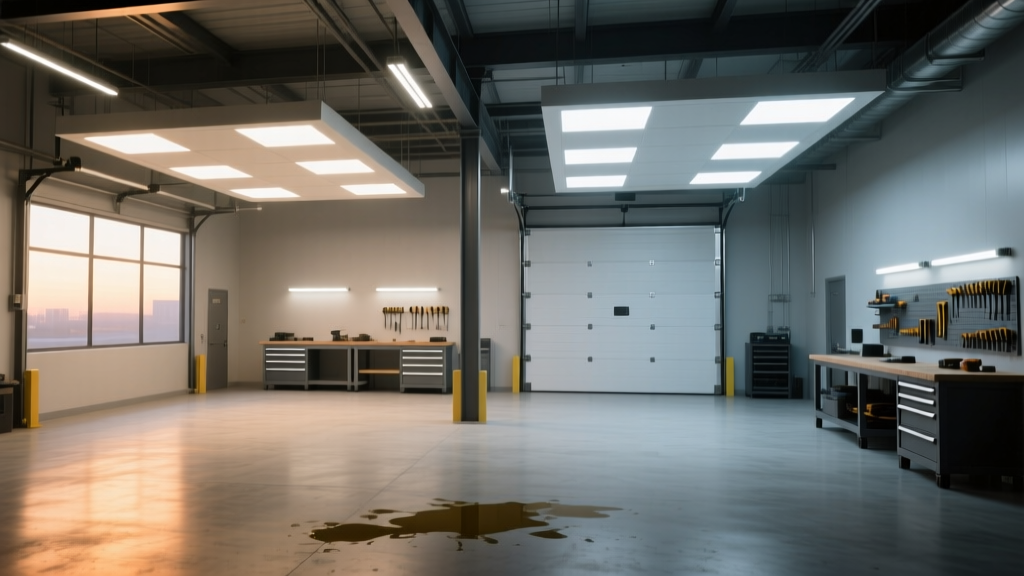 3000K vs 4000K Bay Lighting for Diesel Leak Detection
