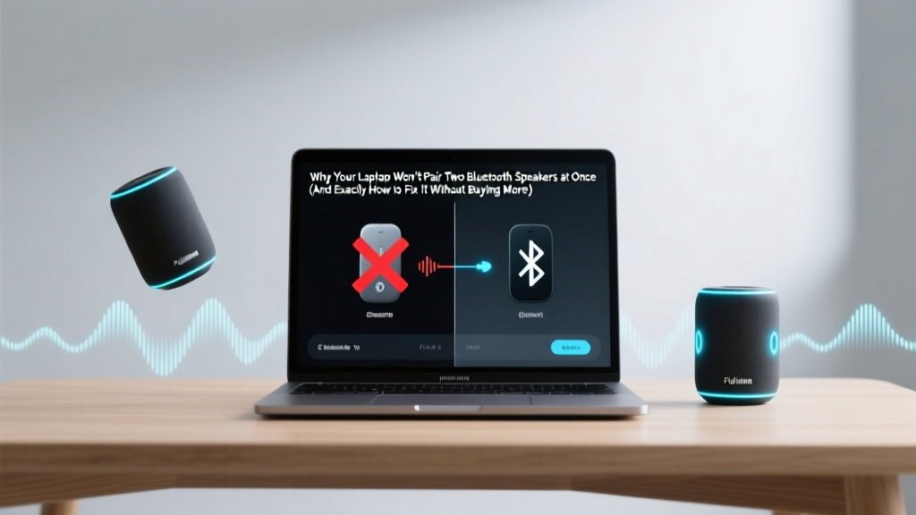 Connect Laptop to Two Bluetooth Speakers (2026)