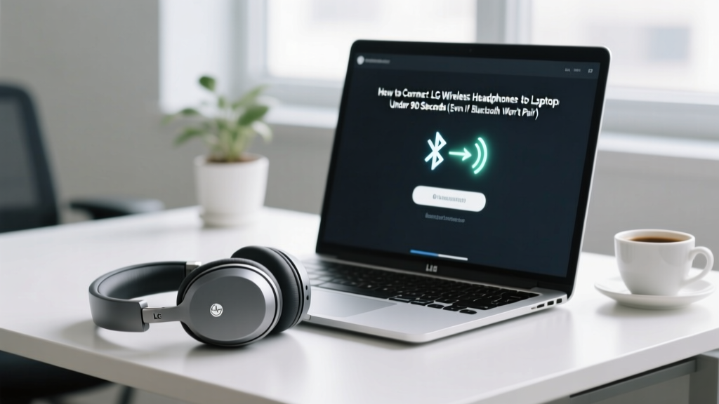 LG Wireless Headphones to Laptop: Fix Pairing (2026)